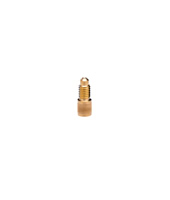 Turned part Ø 2 mm, L 5.5 mm, lead-free alloy C28500 (CW510L)