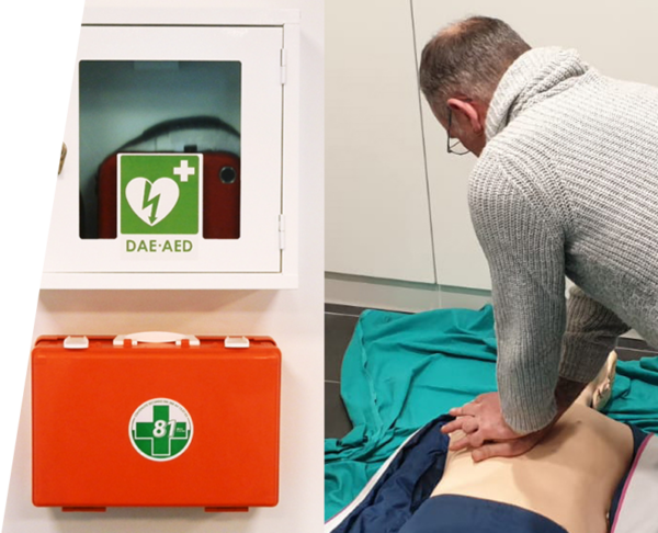 BLSD Refresher Course on the Correct Use of a Defibrillator